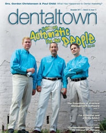 Dental town Magazine cover on Removable smile design 