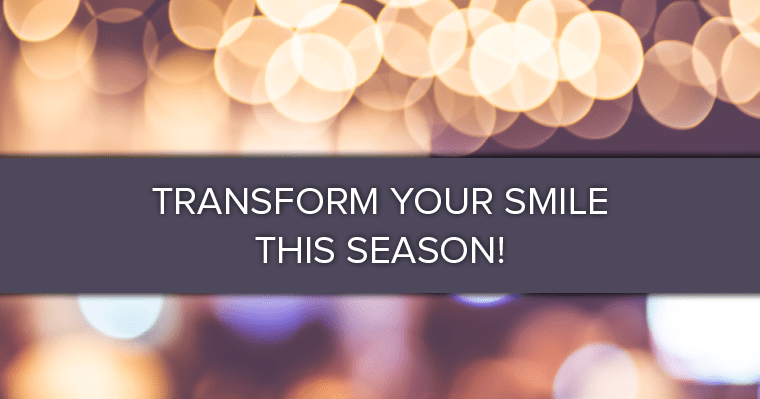 Treat yourself to the gift of a sparkling new smile this holiday season!